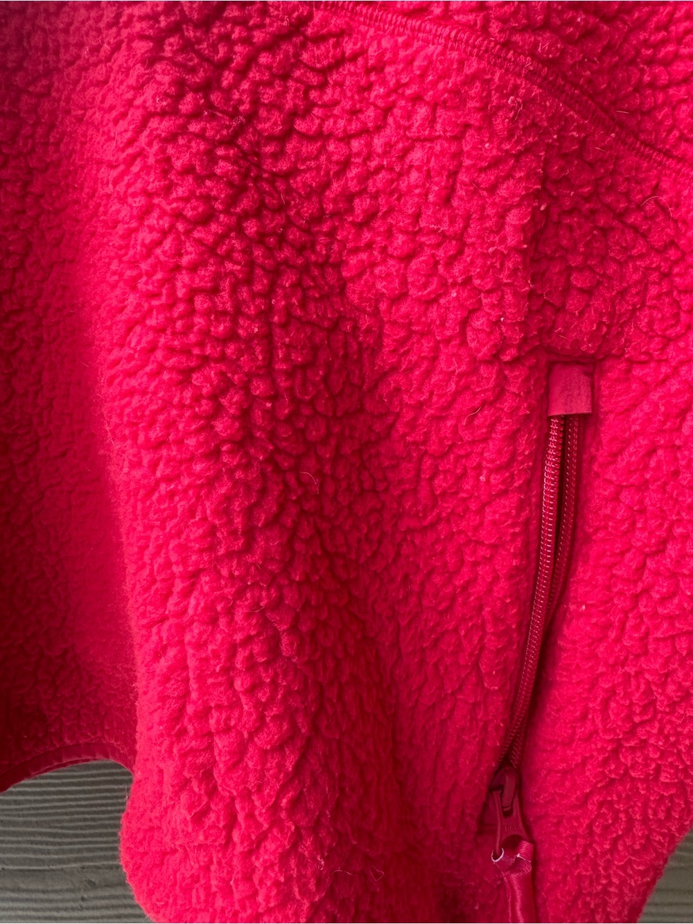 Aritzia TNA Size Medium Polartec Thermal Fleece 1/2 zip - Picture 4 of 5